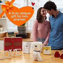 Load image into Gallery viewer, Hand Casting Kit - All-in-One Hand Moulding Kit - Unique Gifts for Couples - Keepsake Pottery Wedding Gifts, Anniversary Gifts for Her and Him - Holding Hands Casting Kit - Niimo