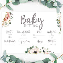 Load image into Gallery viewer, Little Angels Jamboree Baby Shower Games - The Ultimate Big Baby Shower Game Bundle 5 in 1 BOHO Floral Design
