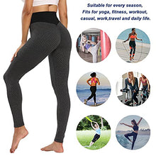 Load image into Gallery viewer, heekpek Womens Anti Cellulite Leggings Sports Leggings High Waisted Gym Leggings Yoga Pants Push Up Butt Lift Leggings Fitness Running Tights Sexy Butt Lift Leggings