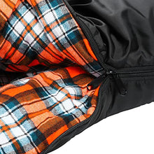 Load image into Gallery viewer, Winter 0 Degree Double Sleeping Bag, Double Wide Queen Size Sleeping Bag With 100% Cotton Flannel Lining, Warm And Waterproof 2 Person Sleeping Bag For Cold Weather Camping, Fishing or Hunting