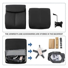 Load image into Gallery viewer, BASETBL Executive Office Chair, Ergonomic Computer Desk Chair, Padded Comfy Gaming Chair, Manager Work PC Chair with Lumbar Support PU Leather, Max Capacity 308lbs