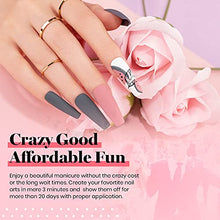 Load image into Gallery viewer, Beetles Gel Nail Polishes Starter Kit, 6 Colors Nail Salon Set with 48W Nail Lamp, Gray Nude Pink Gel Nail Polish Starter Kit with Base Top Coat Nail Gel Polish Nail Art Manucure DIY at home