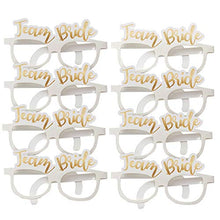 Load image into Gallery viewer, 16 Hen Party Glasses | Team Bride Glasses | Hens Night Bridal Party Props | Bachelorettes Party Glasses and Supplies | Hen Party Accessories