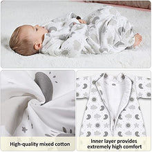 Load image into Gallery viewer, Lictin Baby Sleeping Bag with Feet 2.0 Tog - Baby Sleep Sack Split Leg with Removable Sleeves Winter Organic Cotton Sleeping Bag for Infant Toddler from 75 to 95 cm