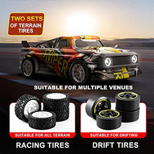 Load image into Gallery viewer, 4DRC H2 1:16 RC High Speed Car, 4WD RC Cars Fast 30KM/H Monster Truck 2.4Ghz Off-Road for Kids and Adults, All Terrain Off Road Truck with Extra drift wheel 2 Battery,50+ Min Play Car Gifts for Boys