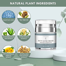 Load image into Gallery viewer, Butt Acne Clearing Treatment Cream Thigh Acne Treatment Cream Pure Natural Plant ingredients Clears Acne and Pimples For Bum Cream Keep Buttocks Skin Smooth with Salicylic Acid