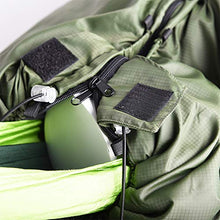 Load image into Gallery viewer, FJROnline Ultra-light 2 Meter Camping Hammock Underquilt Under Quilt Blanket Sleeping Bag Fits 0℃-15℃ Cold Winter Outdoor Activity (Dark green)