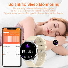 Load image into Gallery viewer, Vosoirsi Smart Watch Women, Fitness Activity Tracker 1.32" with Bluetooth Call,Pedometer Heart Rate Monitor Wrist Sports Watch for Android iOS Calorie Counter Waterproof Notifications Whatsapp