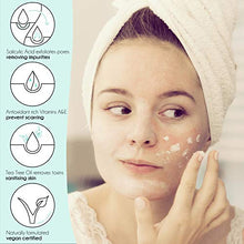 Load image into Gallery viewer, BeBarefaced Acne Treatment Acne Cream Moisturiser - Spot Cream Spot Treatment for Face with Tea Tree Oil and Salicylic Acid BHA - Anti Blemish Face Moisturiser - Women Mens Moisturiser Milia Treatment