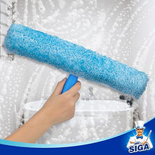 Load image into Gallery viewer, MR.SIGA Professional Window Cleaning Combo - Squeegee & Microfiber Window Scrubber, 14"