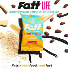 Load image into Gallery viewer, Fatt (Fattbar) Keto Butter Cookies (Almond & Vanilla, 5-Pack) | New Name Same Cookie | 30g Each, 1.5g Carbs | Super Fats Natural Keto Snacks | Low Carb, High Fibre, Low Sugar, Sweetener Free
