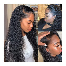 Load image into Gallery viewer, Wigs 30 Inch Lace Front Human Hair Wigs for Black Women Deep Wave Curly HD Frontal Short Bob Wig Brazilian Hair Long Deep Wave Wig 150% Density Wig