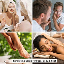 Load image into Gallery viewer, O Naturals Ultra Hydrating Coconut Dead Sea Scrub - Skin Smoothing Body Scrub Exfoliator & Foot Scrub, Anti Cellulite Body Exfoliator & Exfoliating Face Scrub / Facial Scrub To Fight Acne & Dead Skin