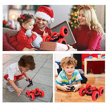 Load image into Gallery viewer, SZJJX Remote Control Car Truck 4WD RC Stunt Car 2.4Ghz Double Sided Rotating 360° Flips 7.5Mph Racing Vehicles, Kids Toy Cars Gift for Boys & Girls Birthday (Battery Not Included)