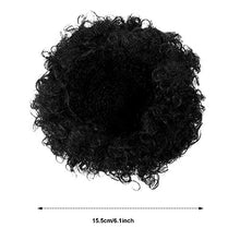 Load image into Gallery viewer, Gejoy Hippie Costume Set Funky Afro Wig Sunglasses Peace Sign Necklace for 50/60/70s Theme Party (Black)