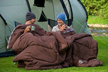Load image into Gallery viewer, Coleman Hampton Double Sleeping Bag - Brown