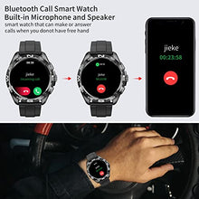 Load image into Gallery viewer, Smart Watch for Men,Bluetooth Watch Make or Answer Calls with Microphone Speaker,Fitness Tracker Watch with Heart Rate Sleep Monitor 20 Sports Modes,IP67 Waterproof for Android iOS (Black)