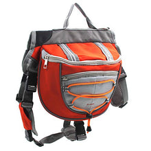 Load image into Gallery viewer, Dog Backpack Hound Travel Camping Hiking Backpack Saddle Bag Hound Harness for Dogs Rucksack with 2 Side Pockets for Medium & Large Dog