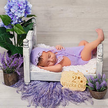 Load image into Gallery viewer, Heart'Sign 24 Designs Baby Monthly Milestone Cards | Wooden Baby Milestone Blocks | Newborn Photography Prop | Baby Registry and Baby Shower Set | Baby Nursery Decor