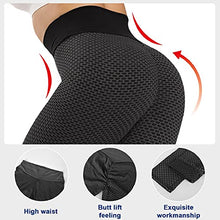 Load image into Gallery viewer, heekpek Womens Anti Cellulite Leggings Sports Leggings High Waisted Gym Leggings Yoga Pants Push Up Butt Lift Leggings Fitness Running Tights Sexy Butt Lift Leggings