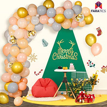 Load image into Gallery viewer, FARATICS Balloon Arch Kit with Balloon Pump, 135pcs Honey Peach Balloons Garland Kit - Orange Macaron Birthday Balloons - For Wedding Baby Shower Party and Birthday Decorations Suitable for Any Event