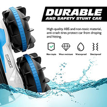 Load image into Gallery viewer, Tecnock Remote Control Car Boat Toy for Kids, 4WD Amphibious RC Vehicle, 2.4Ghz Off Road Electric Racing Stunt Boats, All Terrain Waterproof Car for Boys and Girls (Blue)