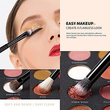 Load image into Gallery viewer, Amazon Brand - Eono Makeup Brushes 27Pcs Professional Premium Synthetic Makeup Brushes Sets for Foundation Blending Face Powder Blush Concealer Eye Cosmetics