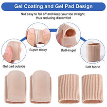 Load image into Gallery viewer, Toe Spacer for Bunion, Toe Corrector and Straighteners for Overlapping Toe, Drift Toes, Hammer Claw Toe, 4 PCS Gel Toe Separators Foot Pain Relief, Big Toe Alignment for Women & Men