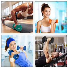 Load image into Gallery viewer, ACTIVE FOREVER Dumbbells Set of 2, Hex Dumbbells Pair, Neoprene Waterproof Non-slip Dumbells Set (Orange 2×4kg)