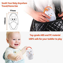 Load image into Gallery viewer, USB Powered-Baby Sleep Soother Sound Machines, Rechargeable, Portable White Noise Sound Machine with Night Light, 8 Soothing Sounds and 3 Timers Shusher for Traveling, Sleeping, Baby Carriage (Owl)