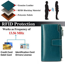 Load image into Gallery viewer, SENDEFN Ladies Purse,Large Capacity Genuine Leather Women's Wallet