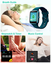 Load image into Gallery viewer, GRV Smart Watch,Fitness Watch with Heart Rate Monitor,Sleep Tracker,Sports Fitness Tracker Watch Pedometer Call SMS Notification Smartwatch for Women Men