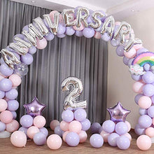 Load image into Gallery viewer, 200Pcs Latex Purple Balloons 5 Inch Light Purple Helium Balloon Pastel Lavender Balloons for Birthday Party Decorations Wedding Engagement Anniversary Christmas Festival Supplies