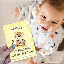 Load image into Gallery viewer, Baby Milestone Cards – 57 Keepsake Moments | First Year Memories | Personalise | Unisex | Mum to be Gift | Baby