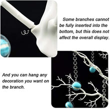 Load image into Gallery viewer, Sziqiqi White Twig Tree Wedding Easter Centrepieces for Tables Decoration, Artificial Easter Tree for Centerpiece for Weddings Christmas Easter Birthday Party Tabletop Decoration, 58cm Height