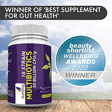 Load image into Gallery viewer, BioCultures Complex - 16 Live Strains with 50 Billion CFU Source Powder - Vegan Time Release Capsules - with Lactobacillus Acidophilus and Bifidobacterium - Made in UK by NutriZing