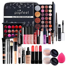 Load image into Gallery viewer, RoseFlower 28Pcs Professional Makeup Set, Essential Make up Starter Set All-In-One Make-up Gift Sets With Cosmetic bag Eyeshadow Palette Lip Gloss Concealer blush Foundation Brush