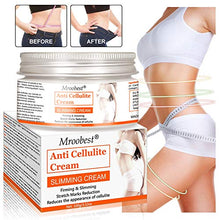 Load image into Gallery viewer, Anti Cellulite Cream, Slimming Cream, Anti-Cellulite Massager and Skin Firming Cream, Organic body slimming cream, Natural Cellulite Treatment Cream for Thighs, Legs, Abdomen, Arms and Buttocks-100ML