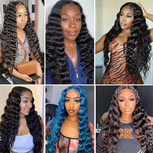 Load image into Gallery viewer, Loose Deep Wave Wig 13X4 Lace Front Wig 30 Inch Human Hair Wigs For Black Women 4X4 Lace Closure Loose Deep Frontal Wig Remy 4x4 Closure Wig 24inch 150 Density