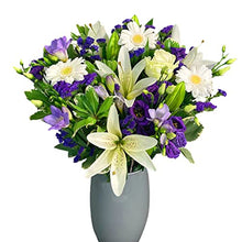 Load image into Gallery viewer, Purple Wishes Bouquet, Beautiful Fresh Flowers with Free Delivery, Perfect for Birthdays, Anniversaries and Thank You Gifts