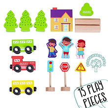 Load image into Gallery viewer, Jaques of London Wooden Train Set | Wooden Toys for 3 4 5 Year Olds | Toy Train for Kids | Toddler Toys | Since 1795