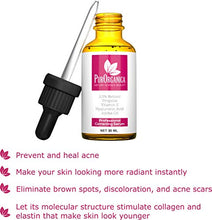 Load image into Gallery viewer, PurOrganica Retinol Serum - Best Treatment for Acne and Acne Scars, Pigmentation, Fine Lines, Wrinkles and Dark Circles - Premium 2.5% Retinol, Vegan Hyaluronic Acid & Jojoba Oil - It Works or 100% Money Back Guarantee