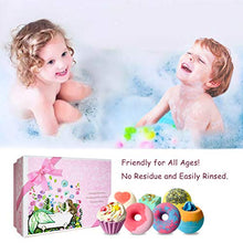Load image into Gallery viewer, 7 Natural Bath Bombs, STNTUS INNOVATIONS Bath Bombs for Women, Spa Bubble Fizzies, Luxurious Gift for Girls Kids, Beauty Gifts Set for Her on Christmas Valentines Birthday Mothers Day Anniversary