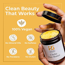 Load image into Gallery viewer, Uhuru Botanicals - Chebe Hair Butter, Paraben-Free Chebe and Shea Butter Hair Product for Split Ends Treatment, Nourishing Vegan Hair Butter for All Hair Types, 6 oz