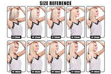 Load image into Gallery viewer, Real Hair Clip in Hair Extensions 100% Human Hair Remy Natural Hair Extension - 8 Pcs Full Head Thin Thickness (Mix #4/27 Medium Brown & Dark Blonde, 10 inch-50g)