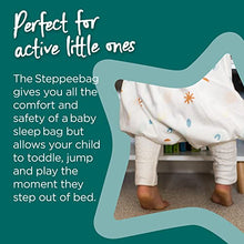 Load image into Gallery viewer, Tommee Tippee Baby Sleep Bag with Legs, 18-36m, 1.0 TOG, The Original Grobag Steppeebag, Baby Romper Suit, Hip-Healthy Design, Soft Cotton-Rich Fabric, Abstract Rainbow