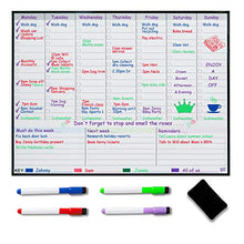 Load image into Gallery viewer, Magnetic Weekly Planner Fridge Whiteboard - Weekly Meal Planner - Family Planner - Get organised to Reduce Stress in Your Life