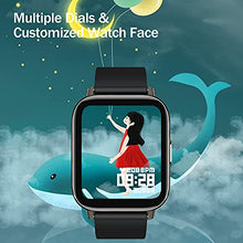 Load image into Gallery viewer, Smart Watch, 1.69" Touch Screen Smart watch for Women Men, 24 Sports Modes Fitness Activity Trackers, IP67 Waterproof Step Counter Watch, Fitness Watch with Heart Rate Sleep Monitor for Android iOS