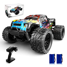 Load image into Gallery viewer, Tecnock Remote Control Car 38km/h High Speed RC Cars, 4WD Off Road Monster Truck All Terrain, 1:18 Electric Racing Car 2.4GHz RC Buggy Vehicle for Adults and Kids