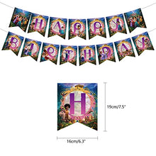 Load image into Gallery viewer, Encanto Birthday Party Supplies,Magic House Decorations include Banner,Cake Topper, Cupcake Toppers,Balloons